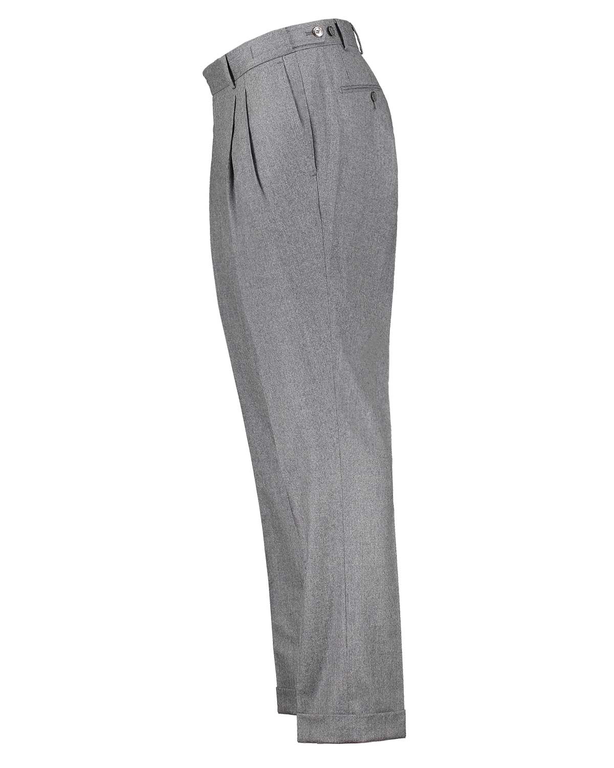 Brett Grey Flannel Trousers