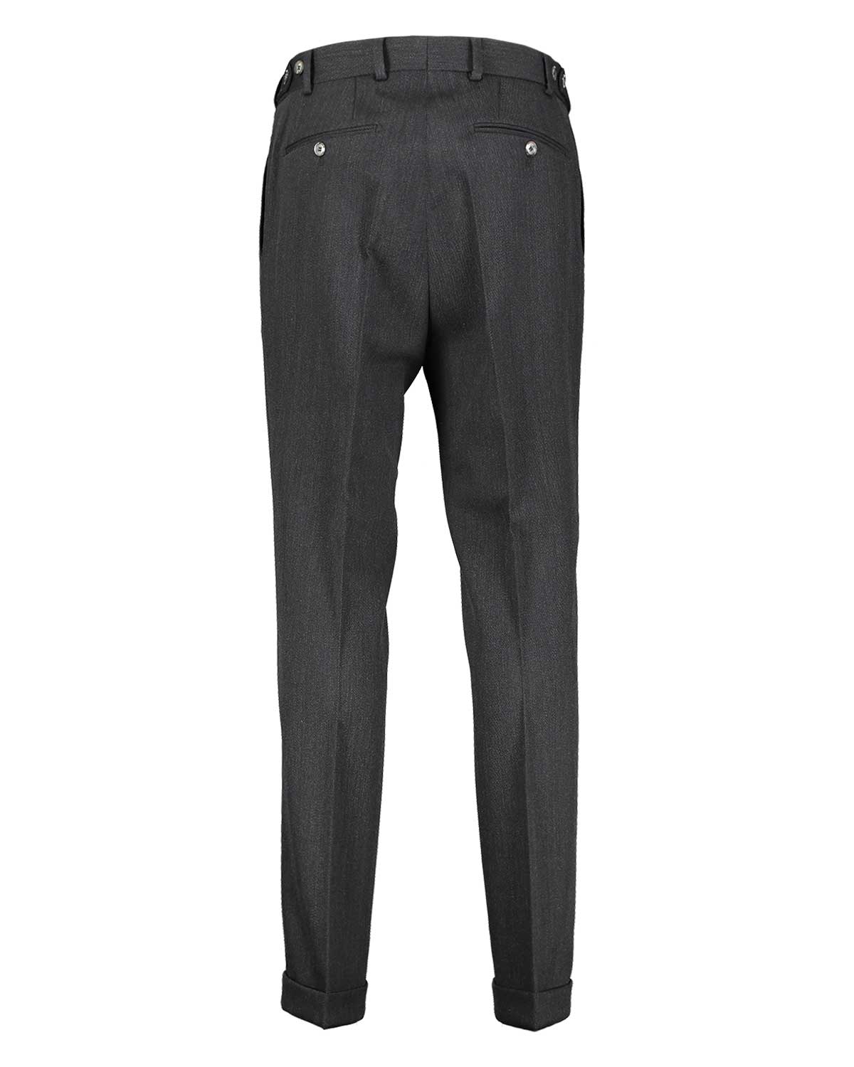 Brett Black Cavalry Twill Trousers