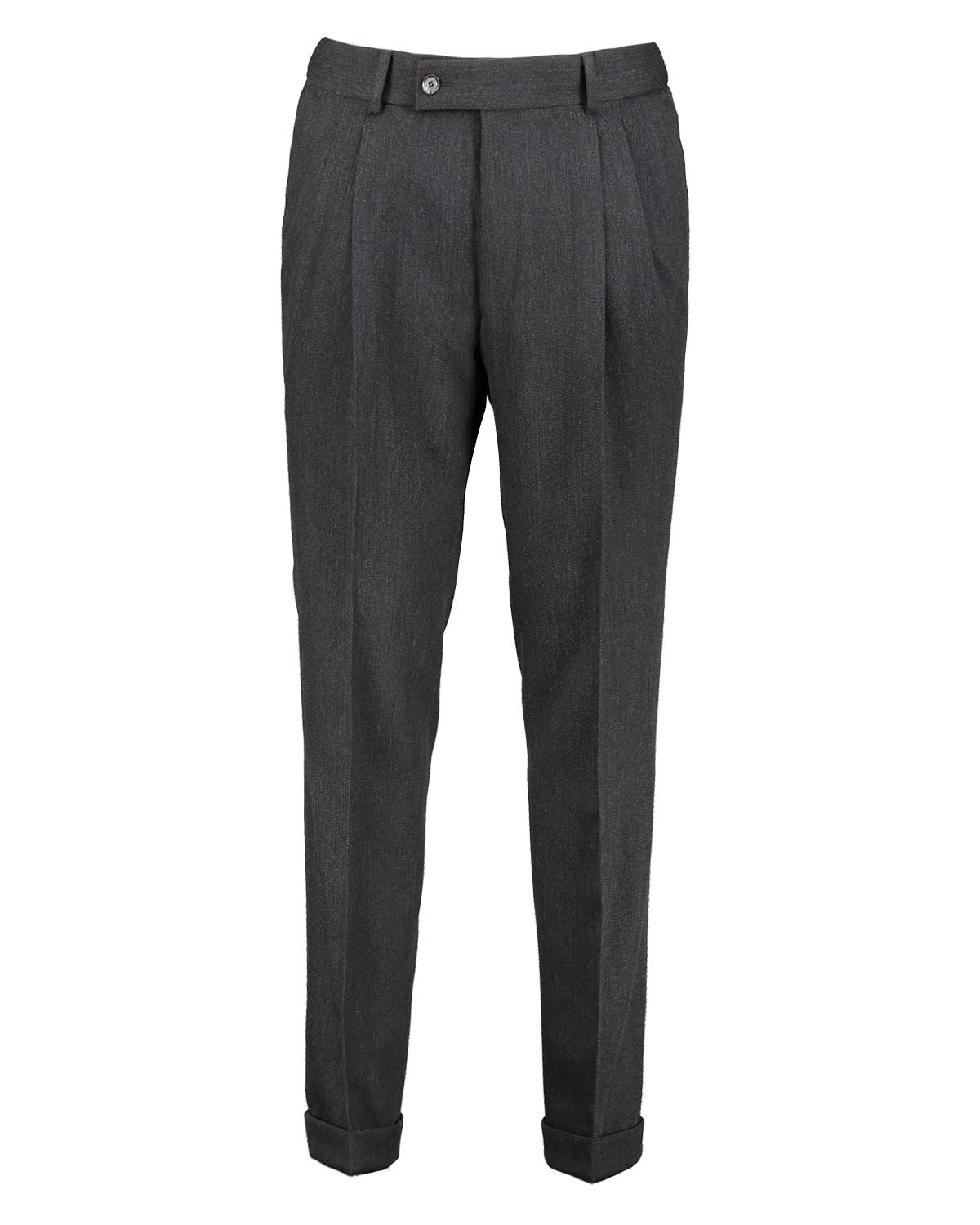 Brett Black Cavalry Twill Trousers