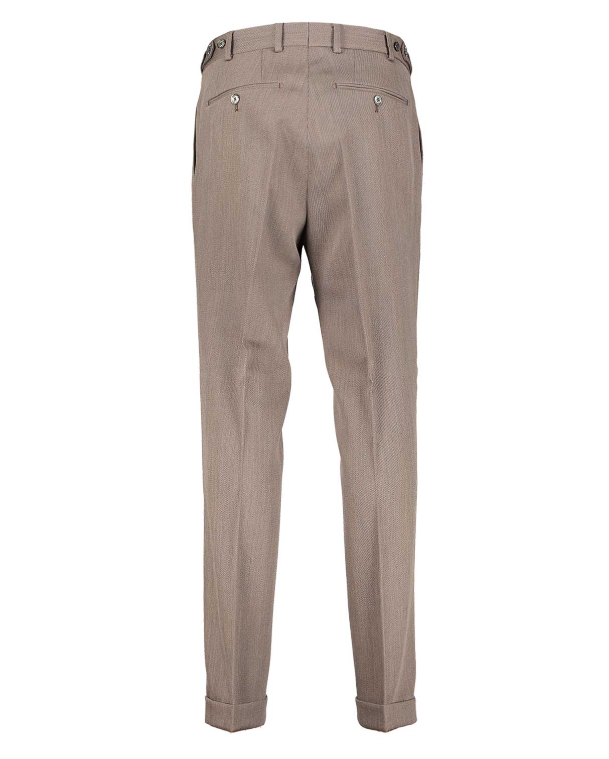Brett Beige Cavalry Twill Trousers