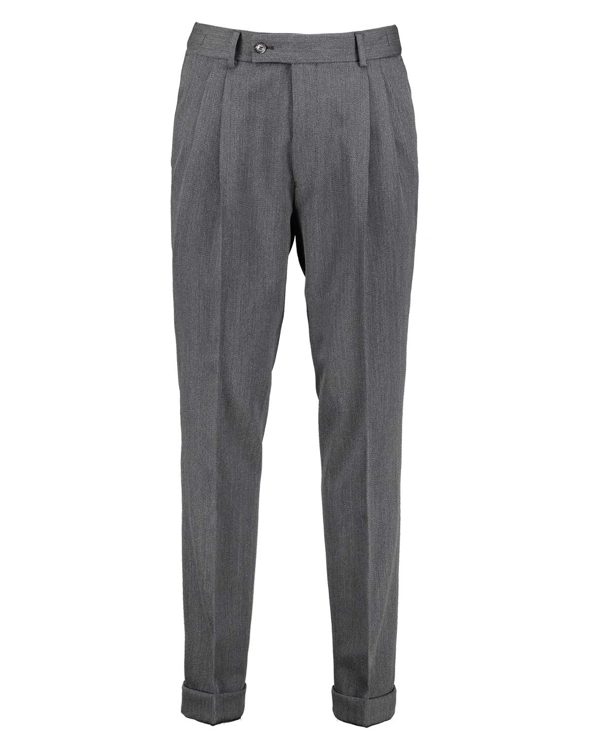 Brett Grey Cavalry Twill Trousers