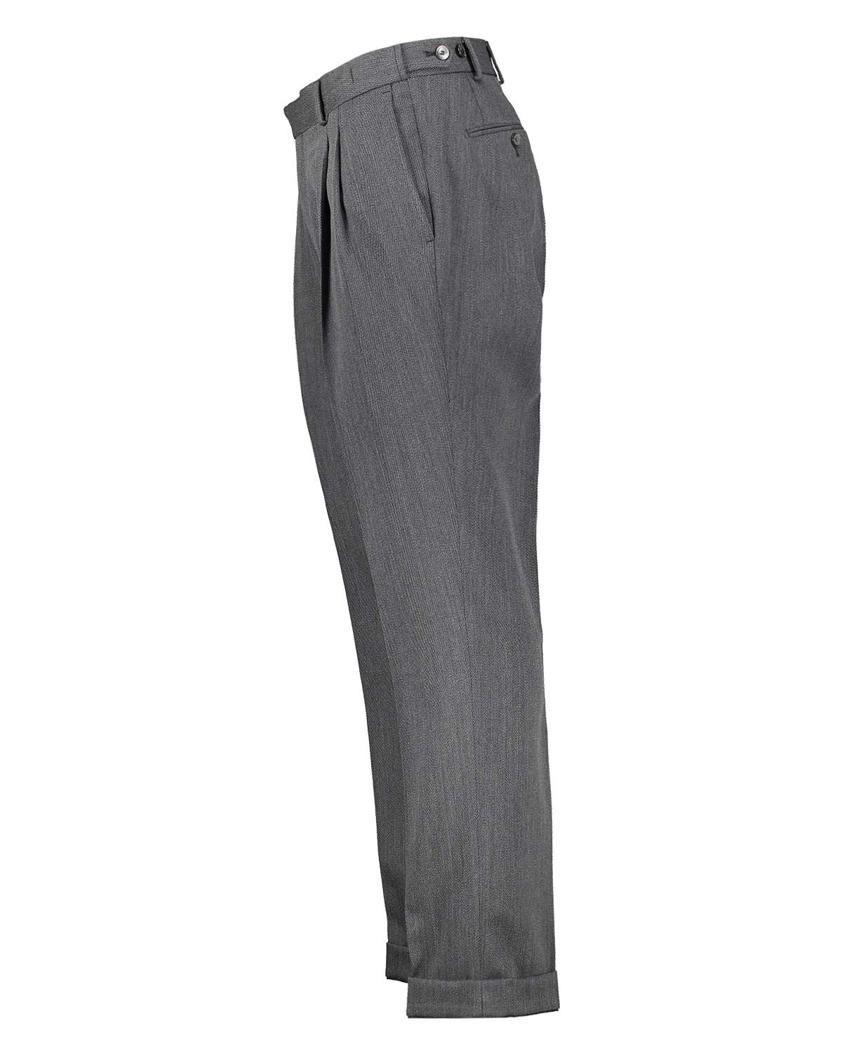 Brett Grey Cavalry Twill Trousers