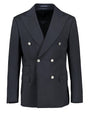 Bugsy Navy Wool Jacket