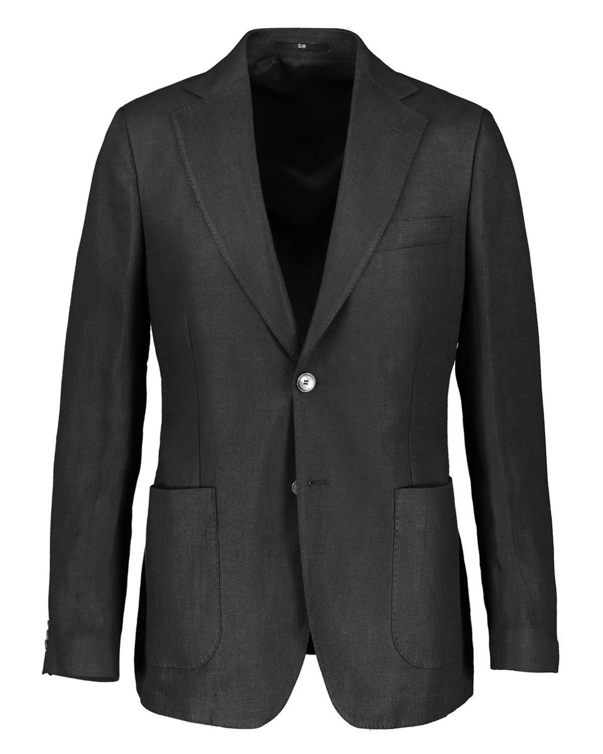 Ness Black Linen Jacket