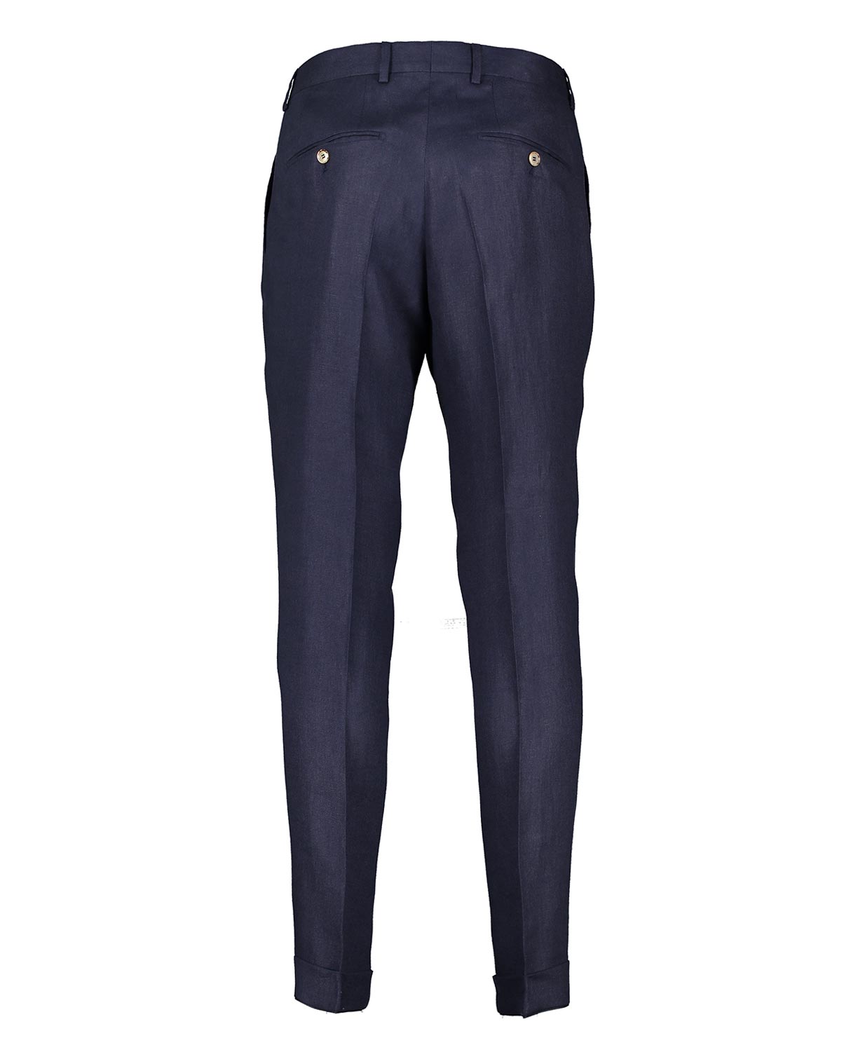 Alex Navy Linen Trousers