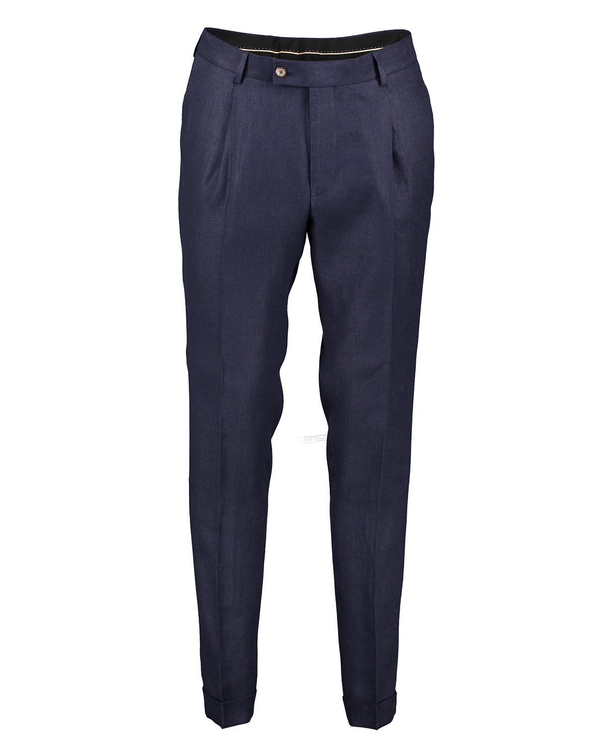 Alex Navy Linen Trousers