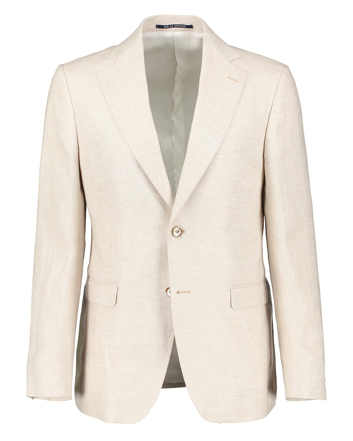 Eliot Beige Linen Suit