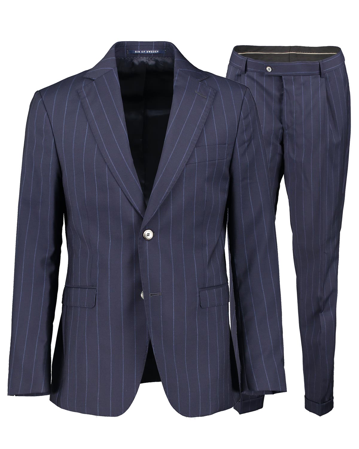 Eliot Blue Pinstripe Suit