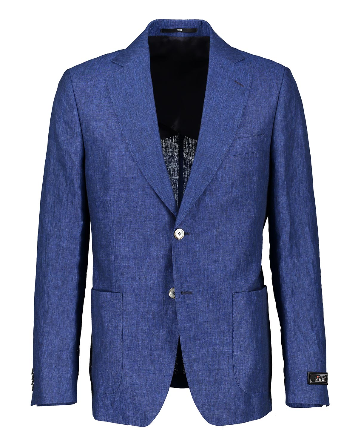 Ness Blue Linen Jacket