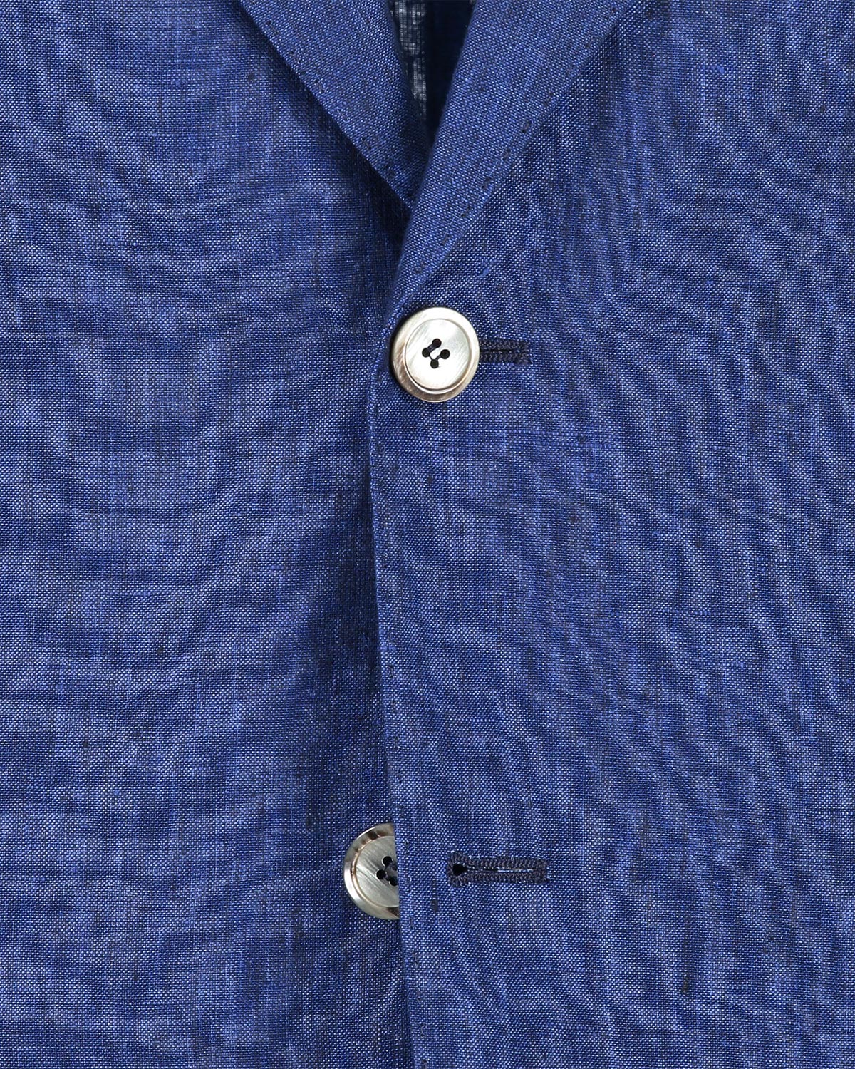 Ness Blue Linen Jacket