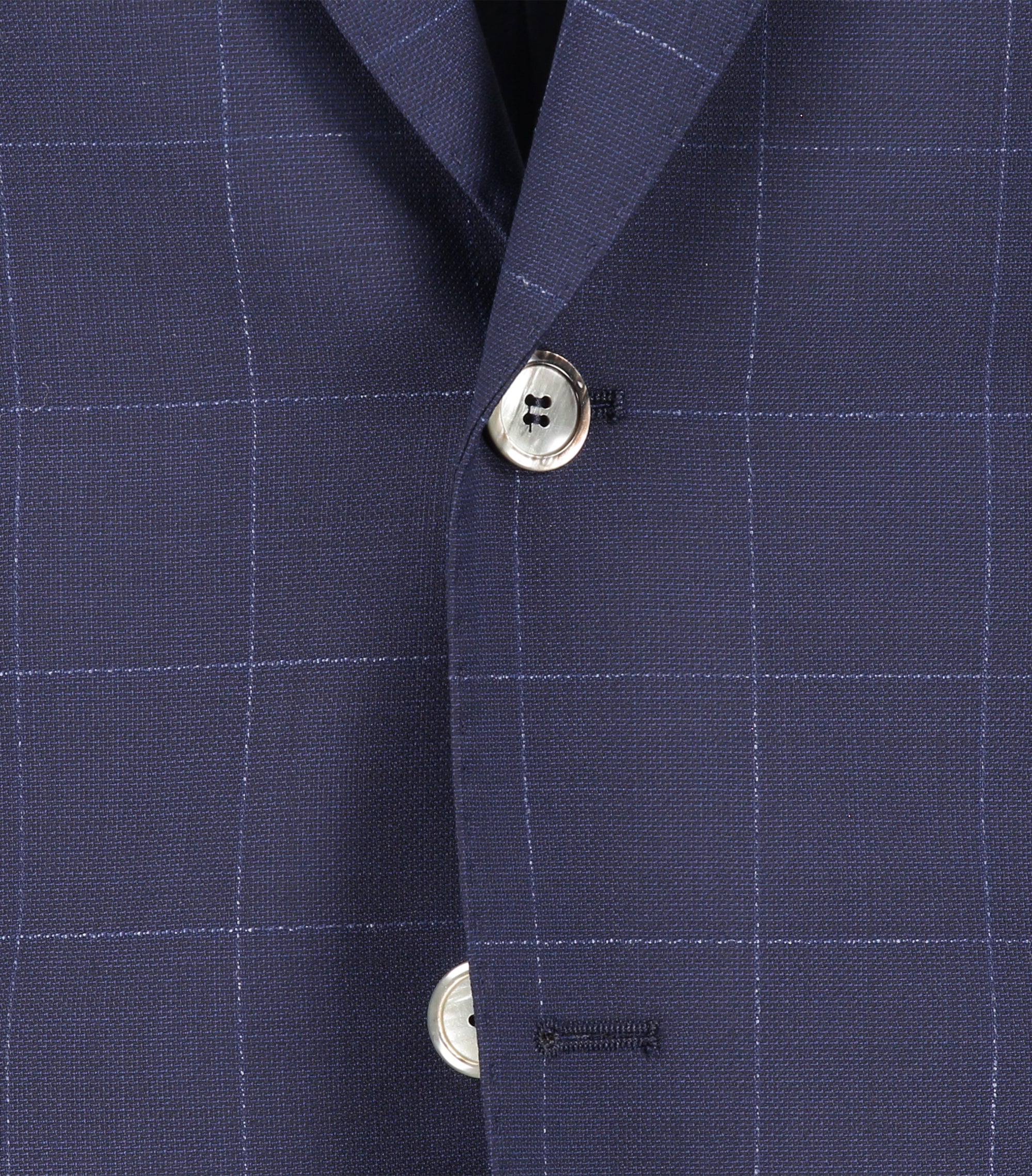 Eliot Navy Windowpane Suit