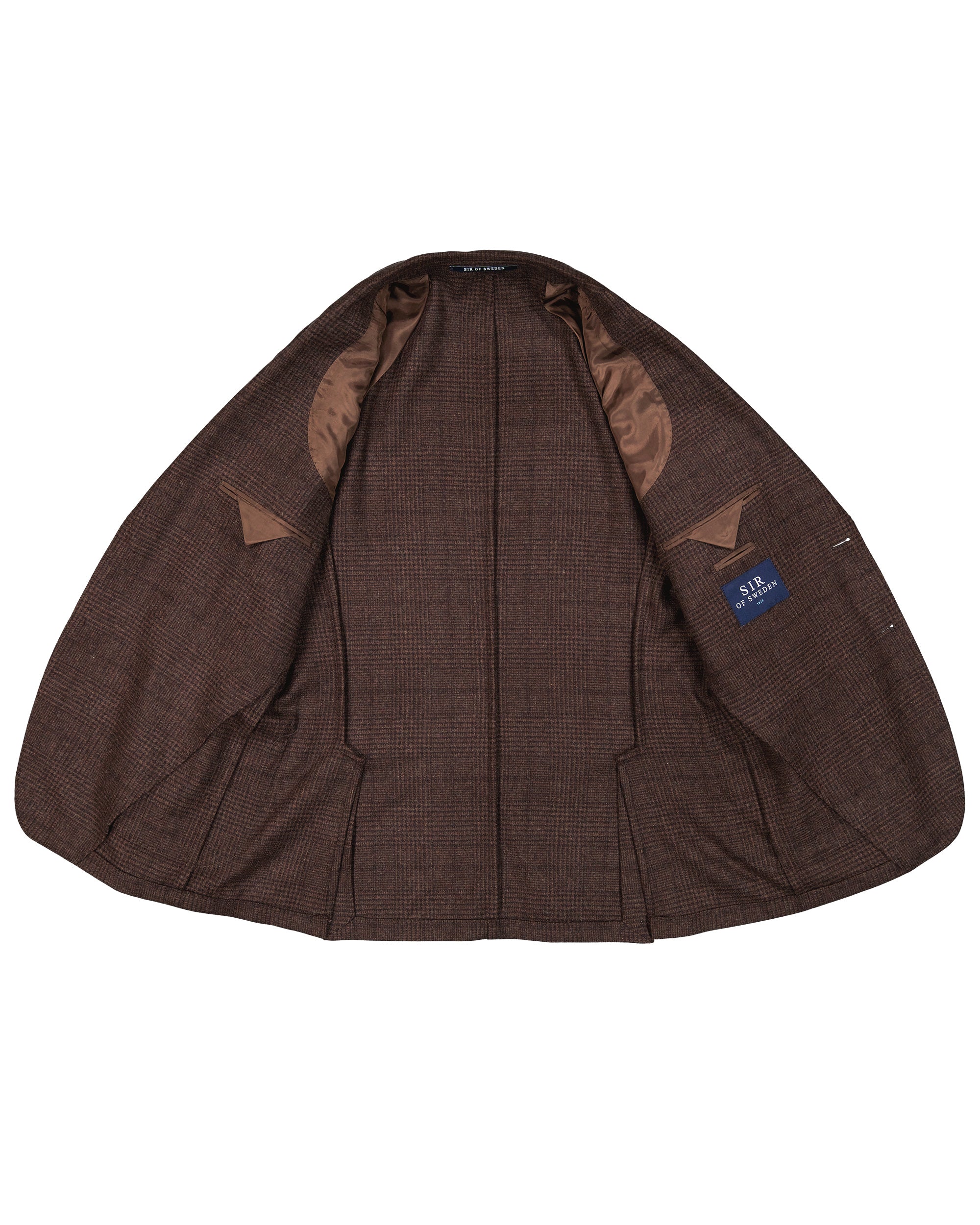 Riviera Brown Glencheck Jacket