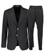 Eliot Black Pinstripe Suit