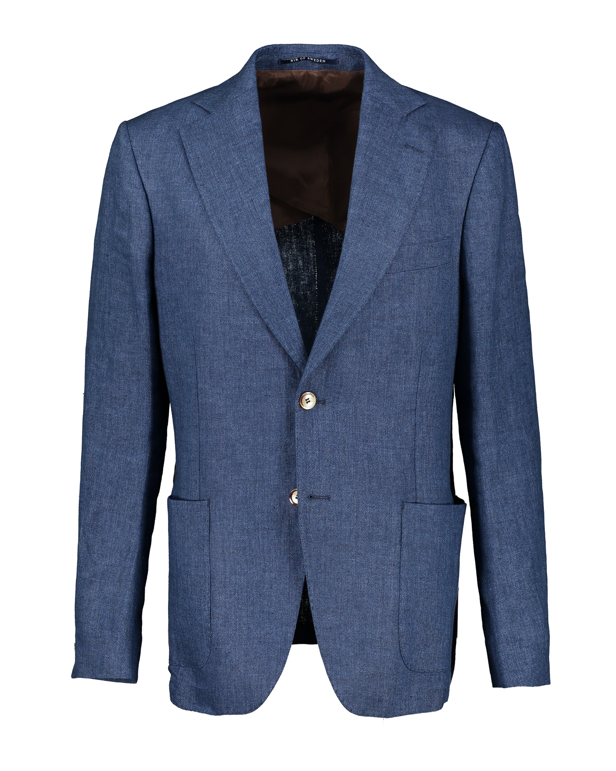 Ness Blue Linen Suit