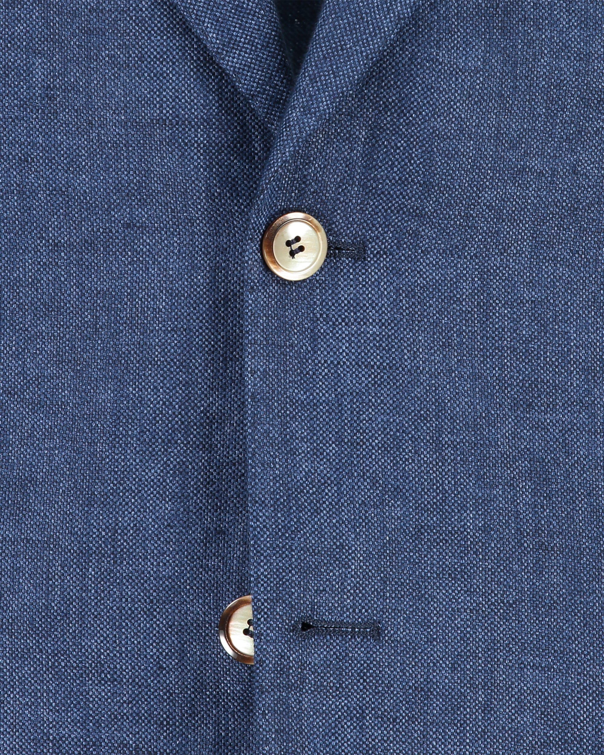 Ness Blue Linen Suit