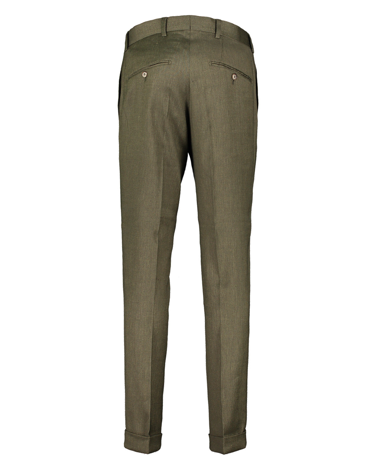 Alex Green Linen Stretch Trousers