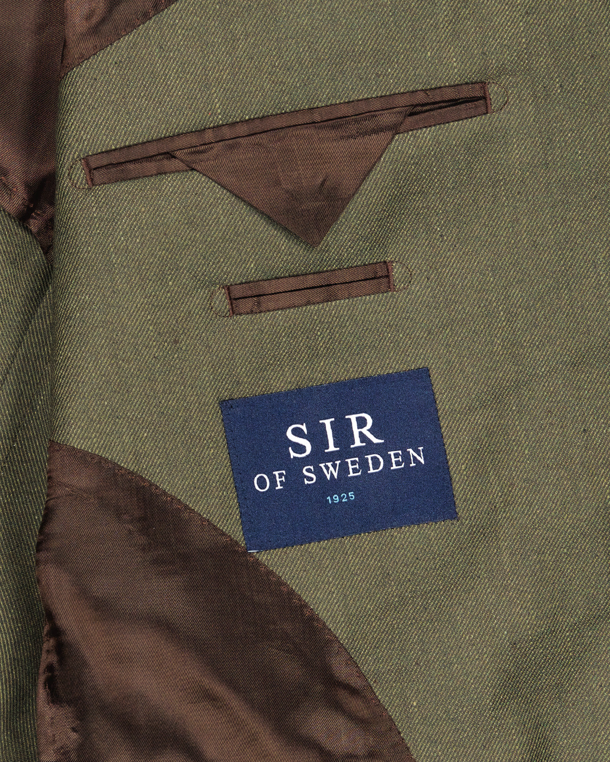 Ness Green Linen Stretch Jacket