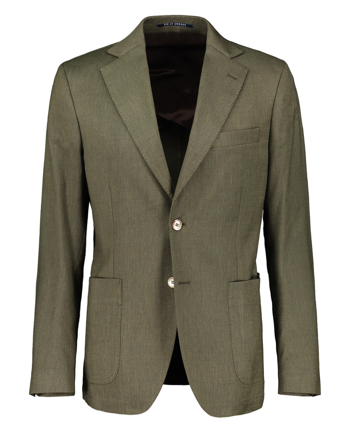 Ness Green Linen Stretch Jacket