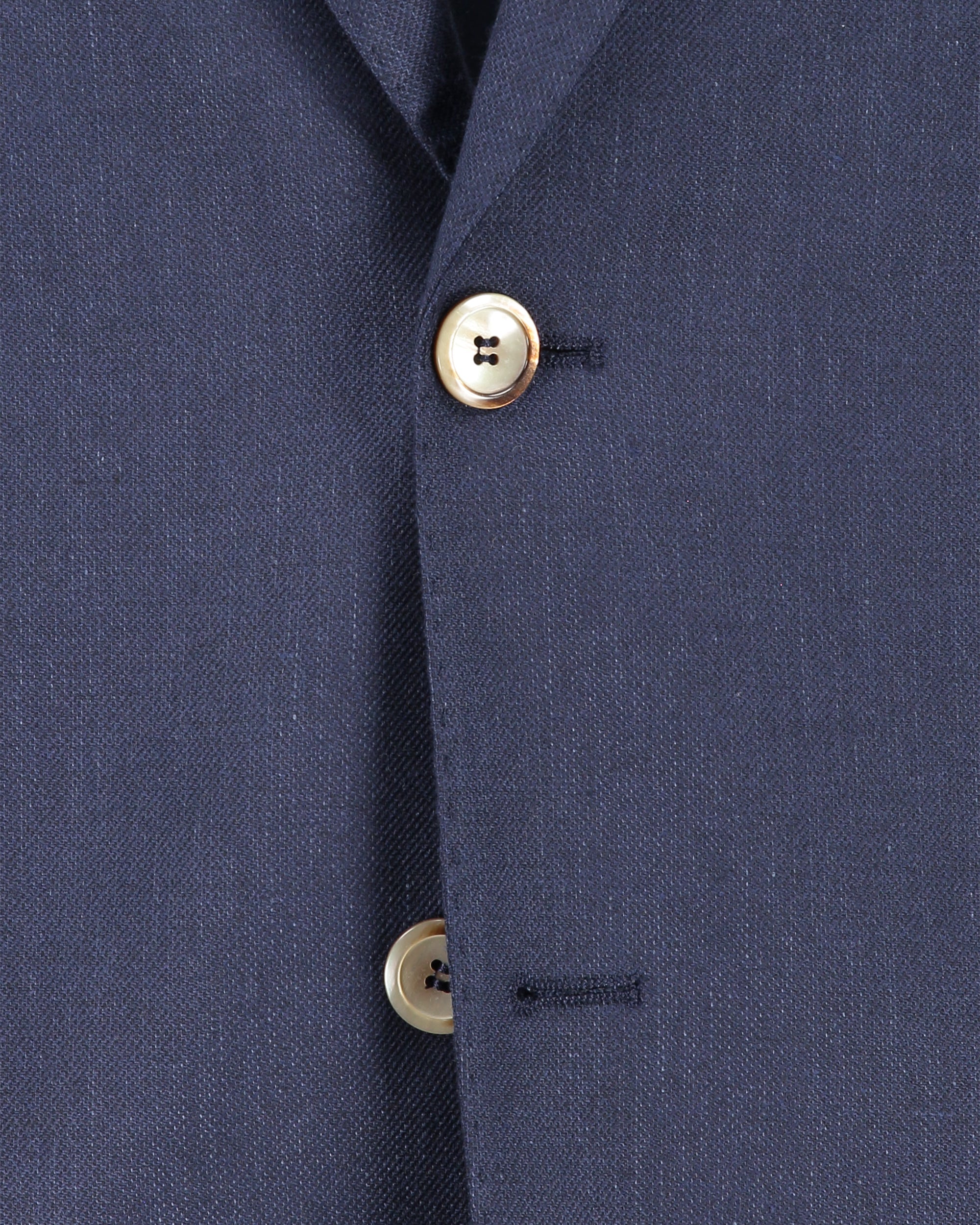 Ness Blue Linen Stretch Jacket