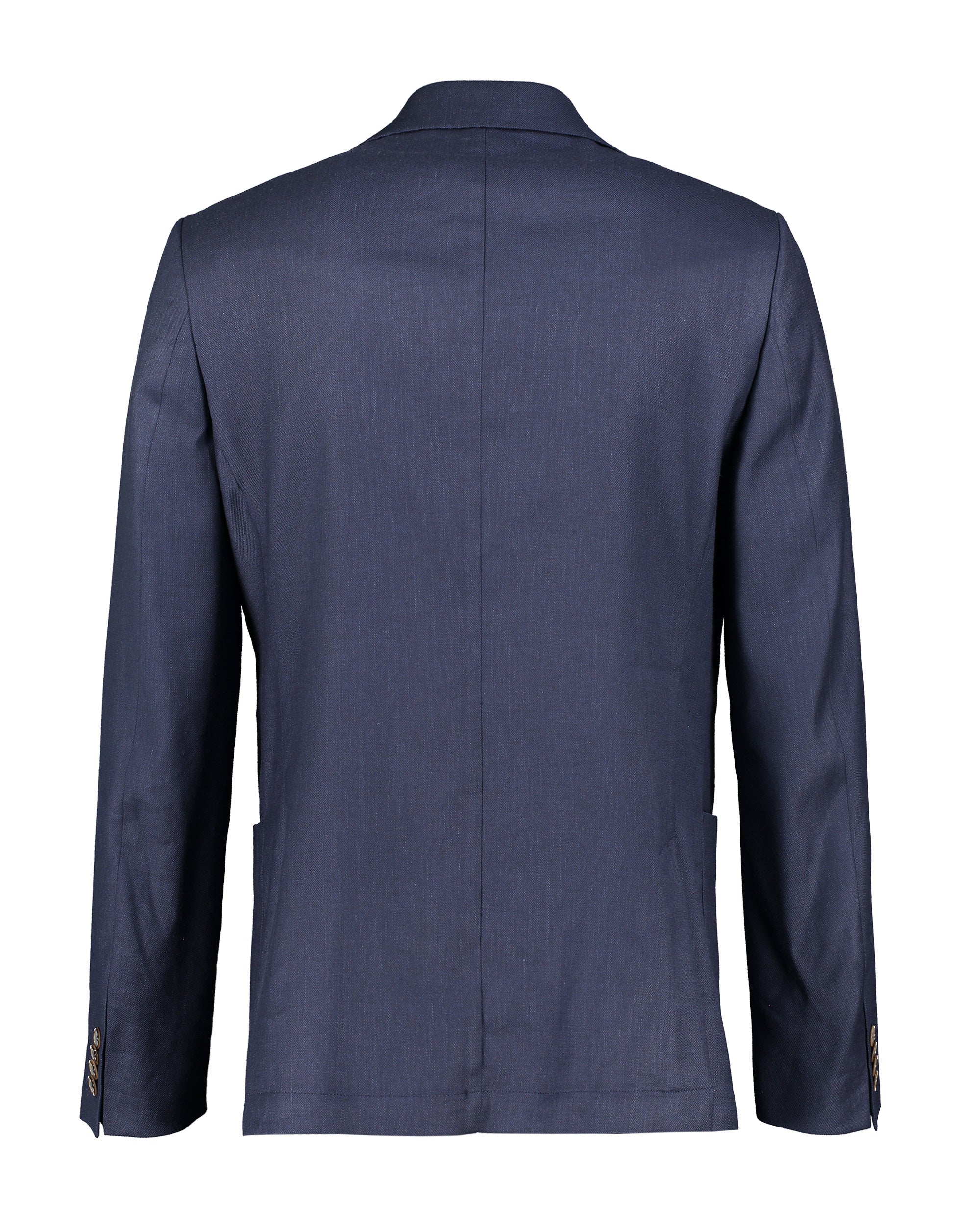 Ness Blue Linen Stretch Jacket