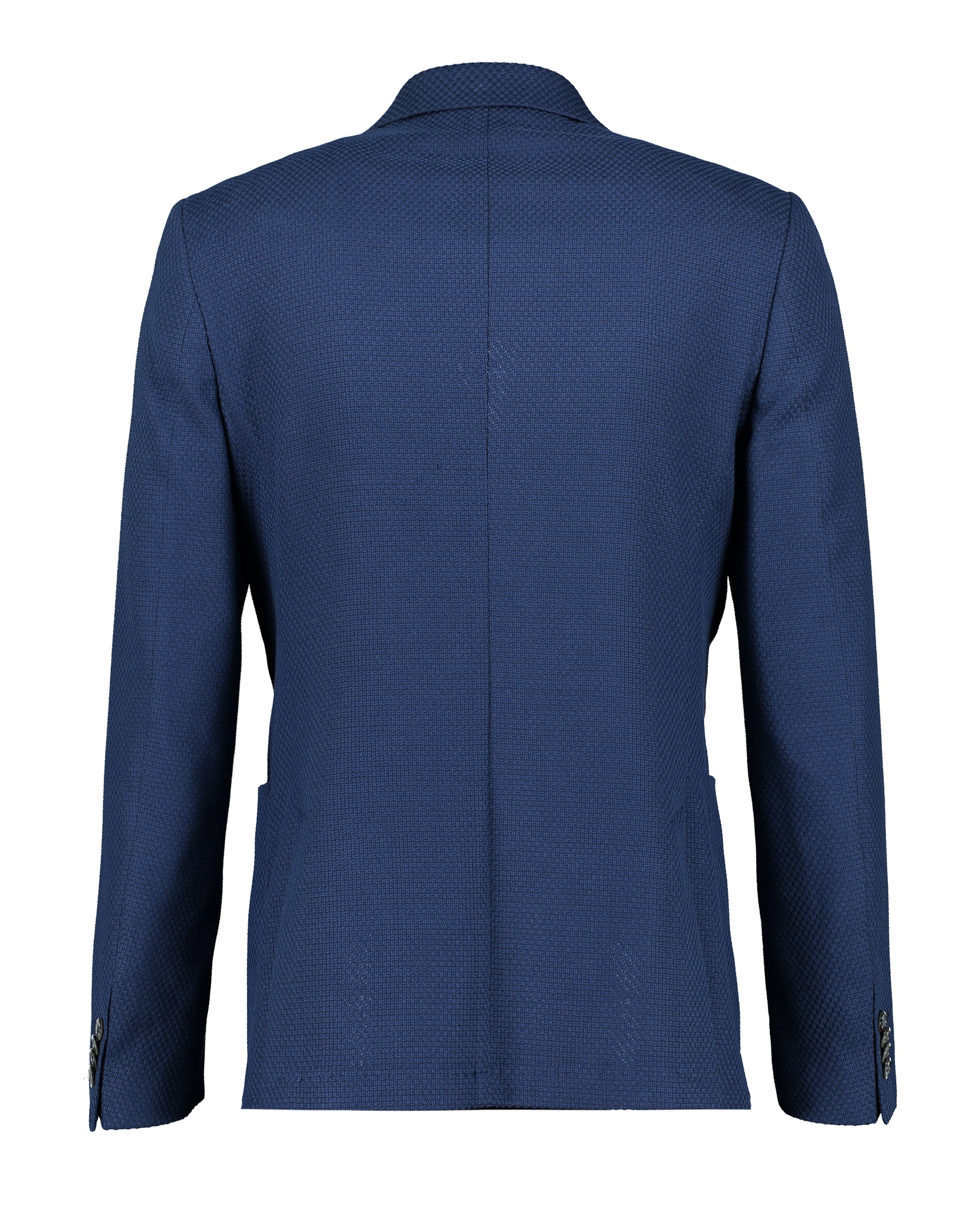Malone Blue Double Breasted Jacket