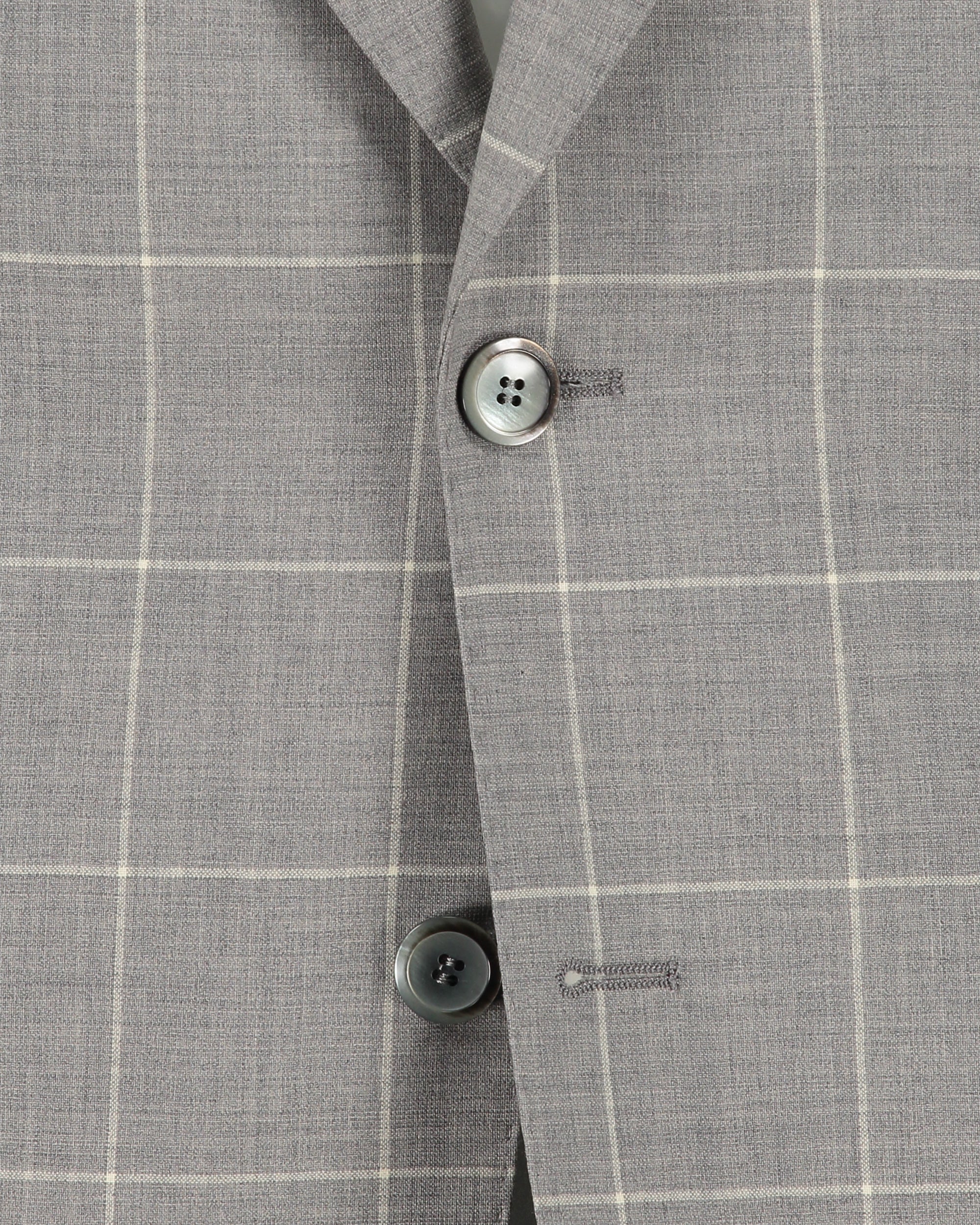 Eliot Grey Windowpane Suit