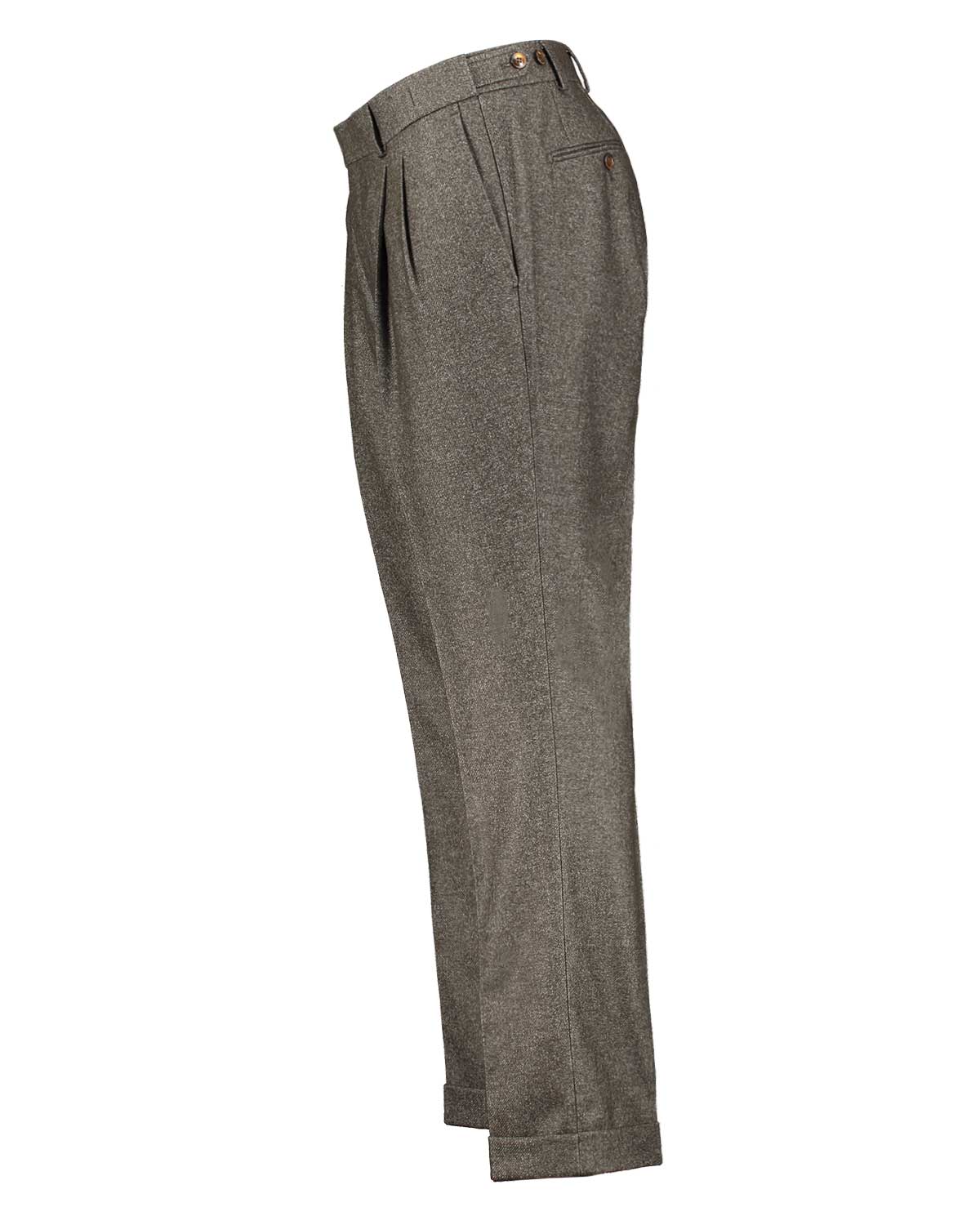 Brett Green Flannel Trousers