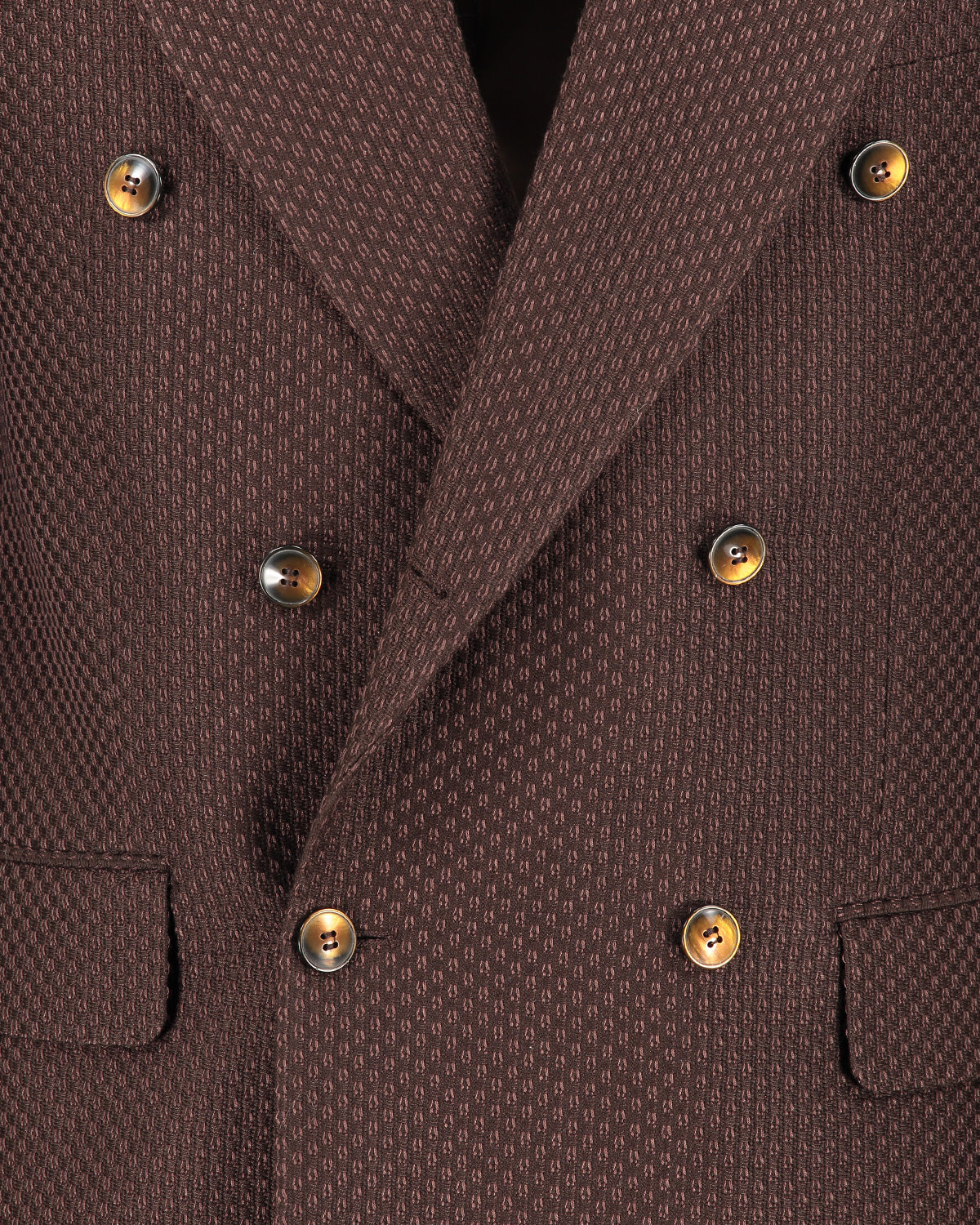 Ralph Brown Double Breasted Jacket