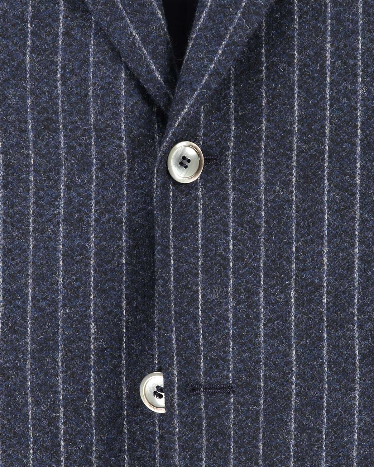 Eliot Blue Chalk Stripe Flannel Suit
