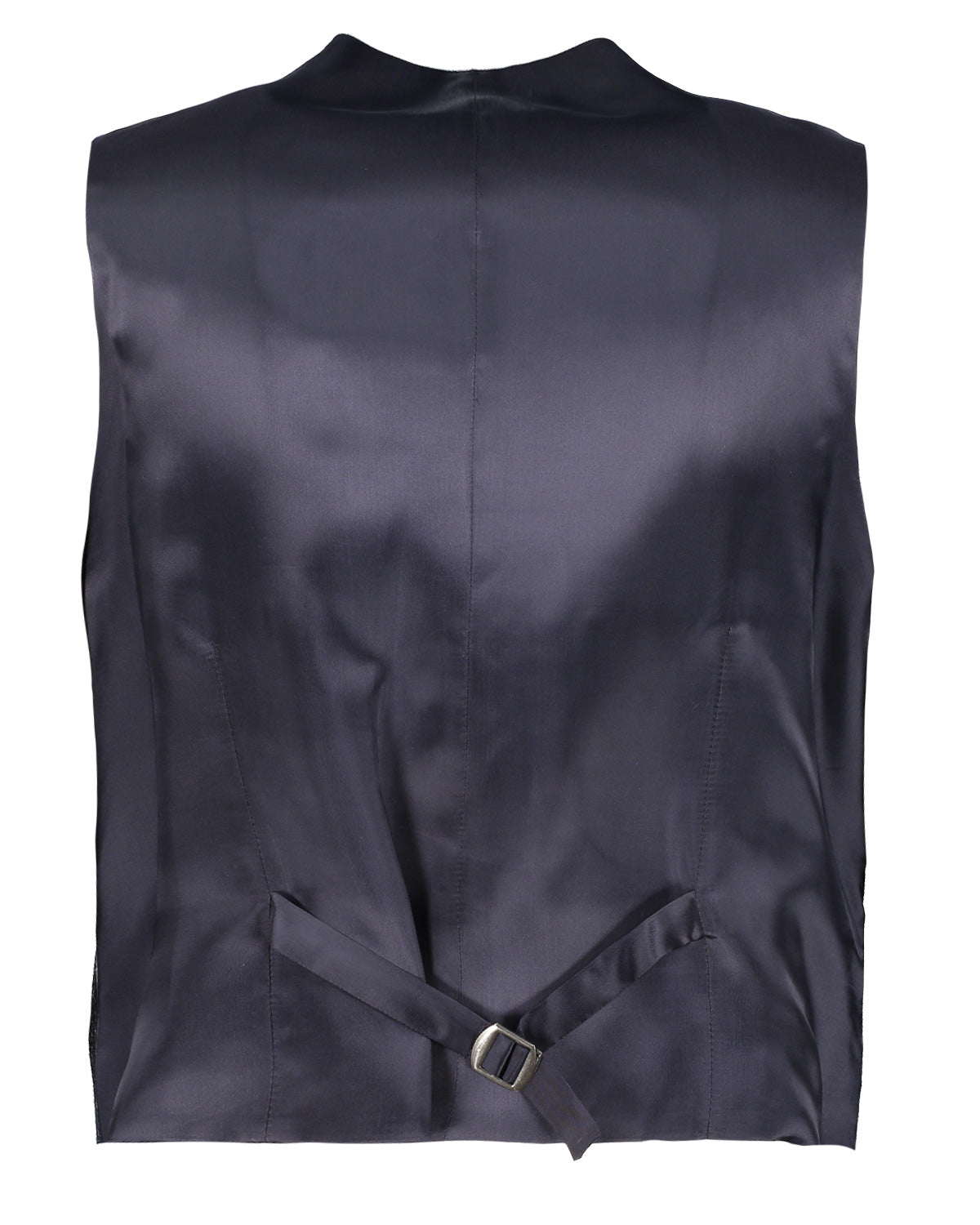 Jack Blue Chalk Stripe Flannel Waistcoat
