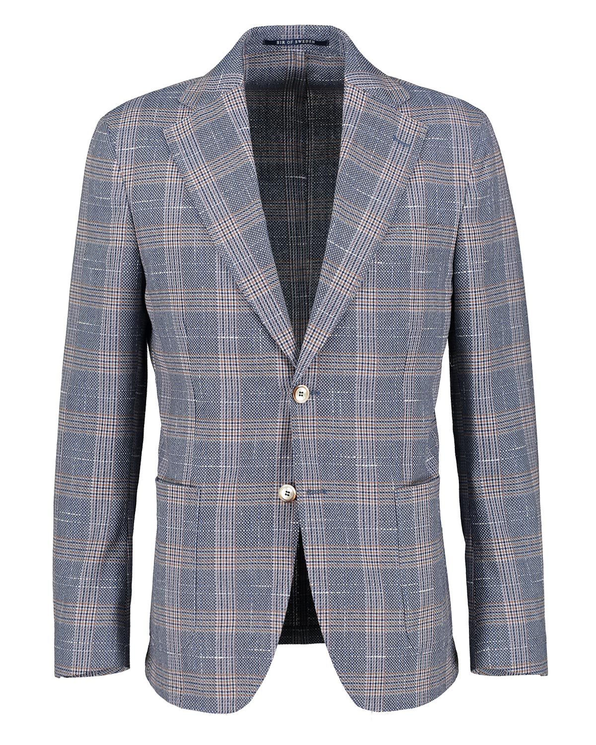 Riviera Blue Checked Jacket