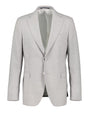 Light Grey Wool Suit Jacket Front