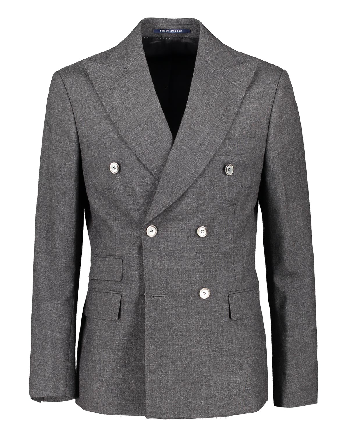 Bugsy Grey Double Breasted Jacket