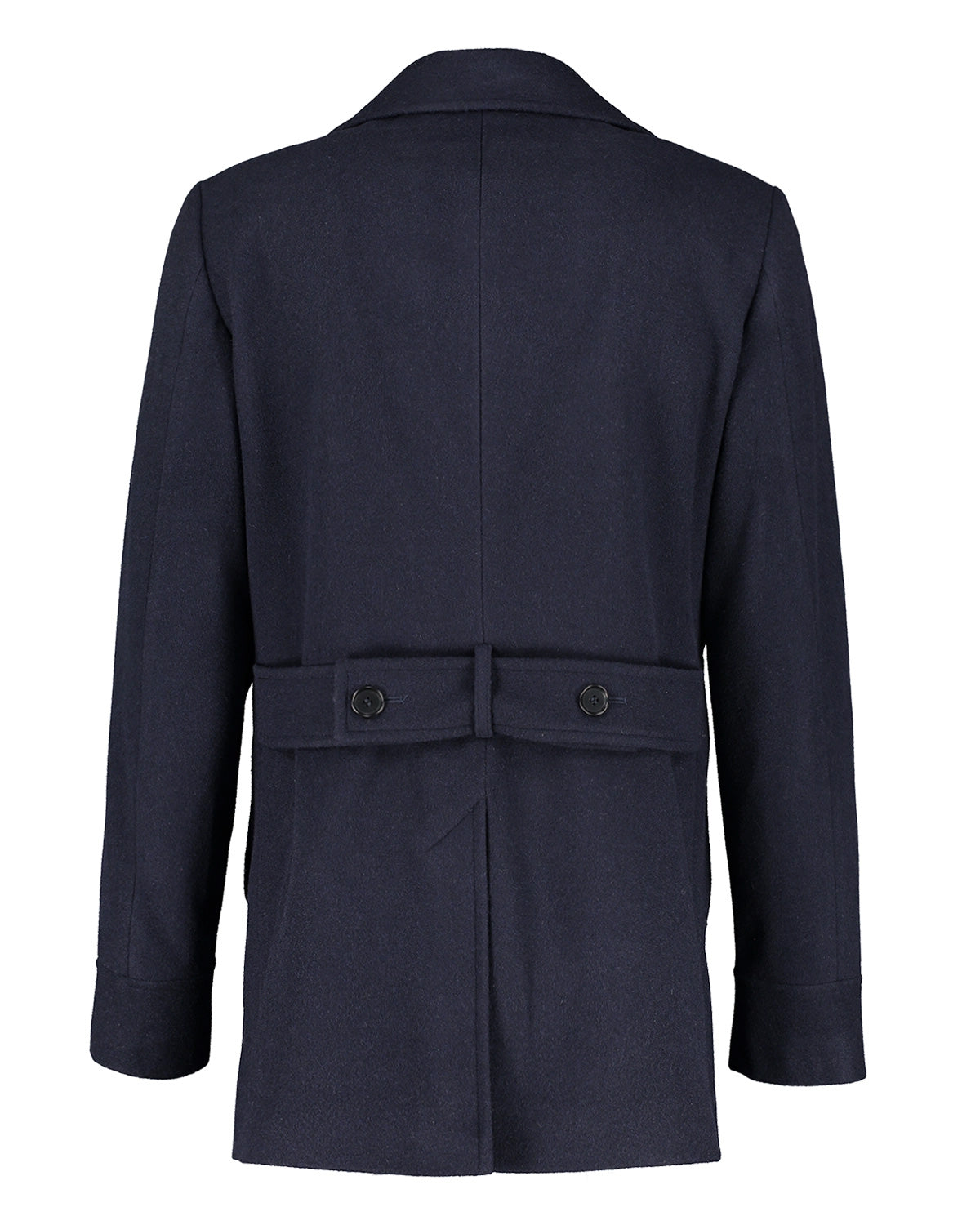 Haddock Navy Blue Pea Coat