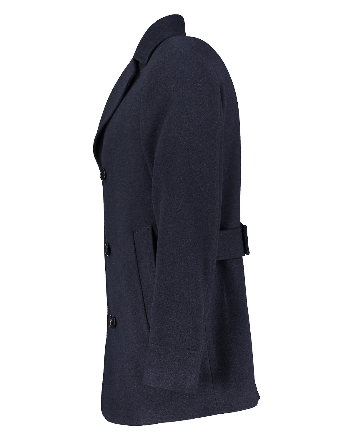 Haddock Navy Blue Pea Coat