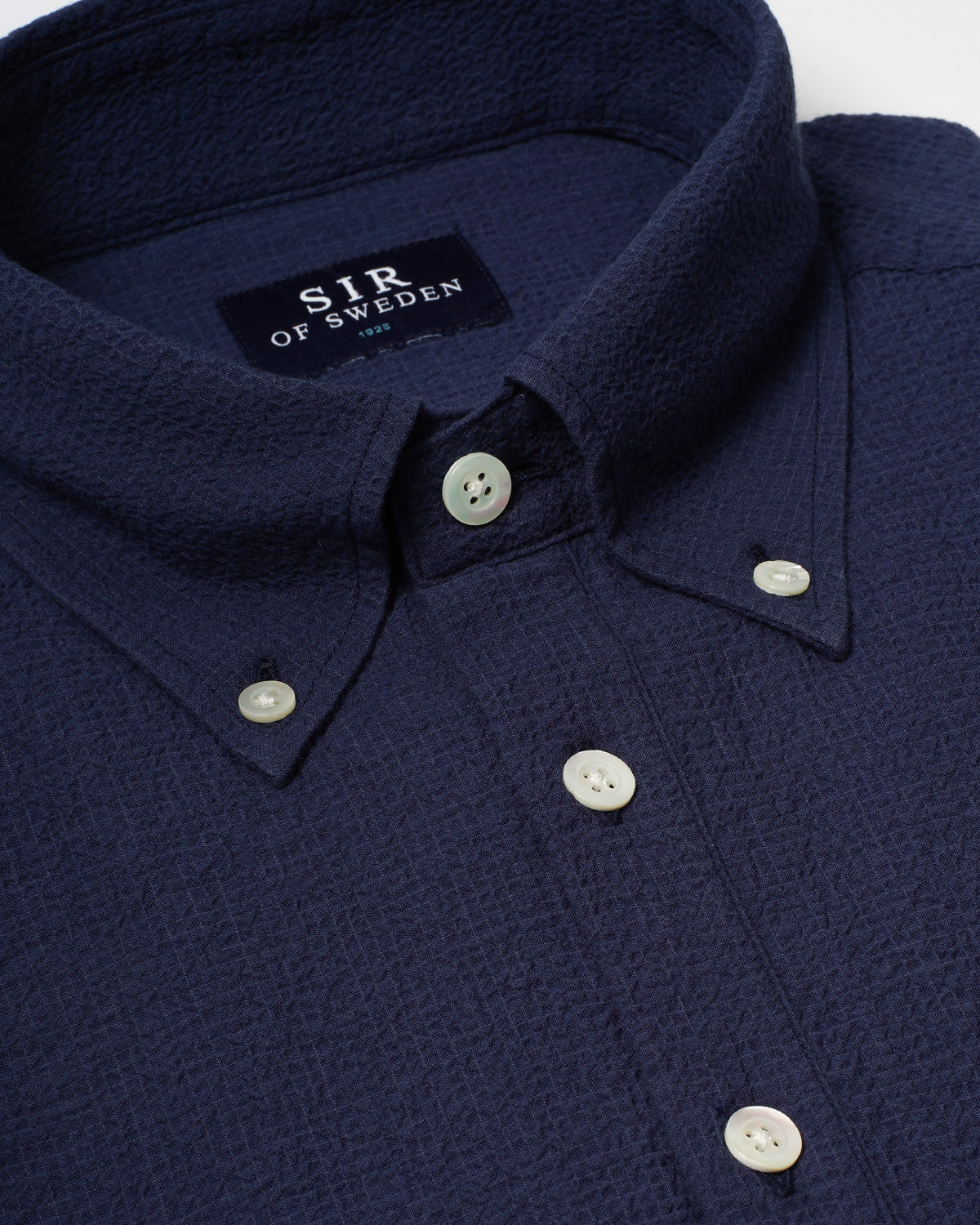 Jerry Pop Blue Seersucker Popover Shirt