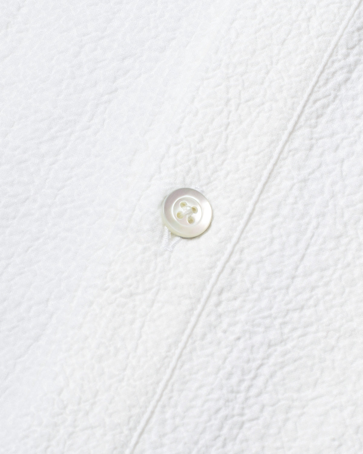 Jerry Pop White Seersucker Popover Shirt