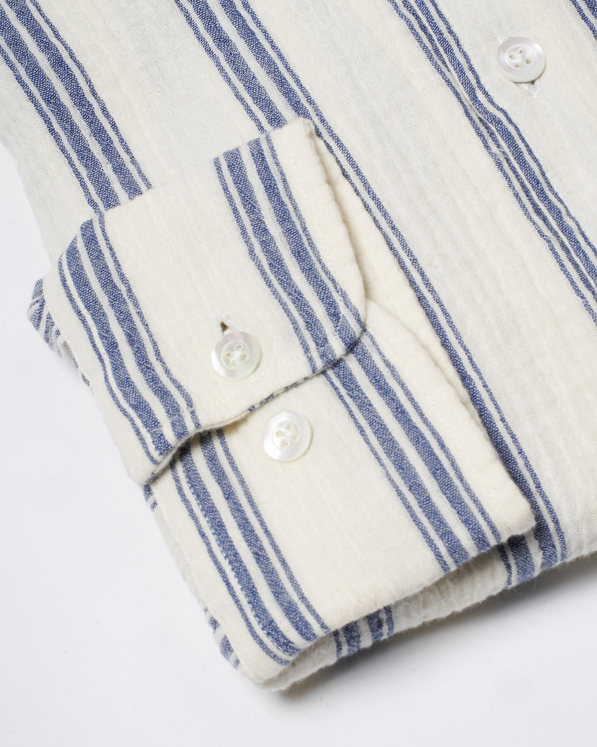Brando Striped Seersucker Shirt