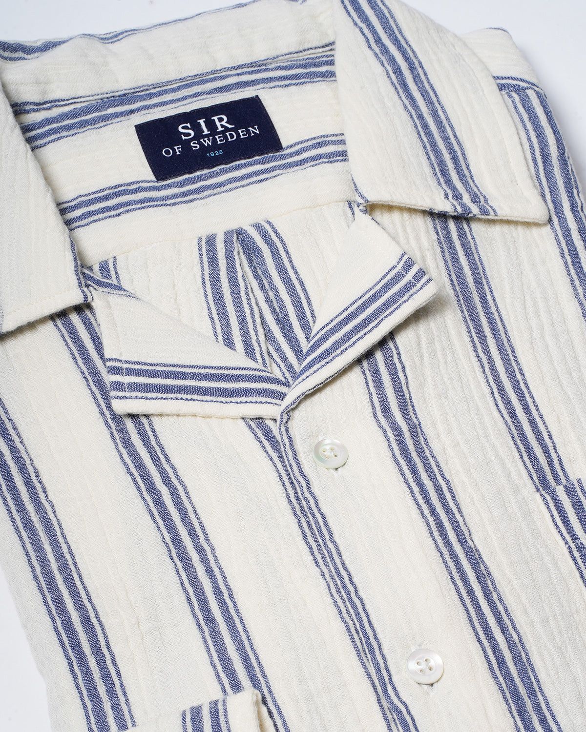 Brando Striped Seersucker Shirt