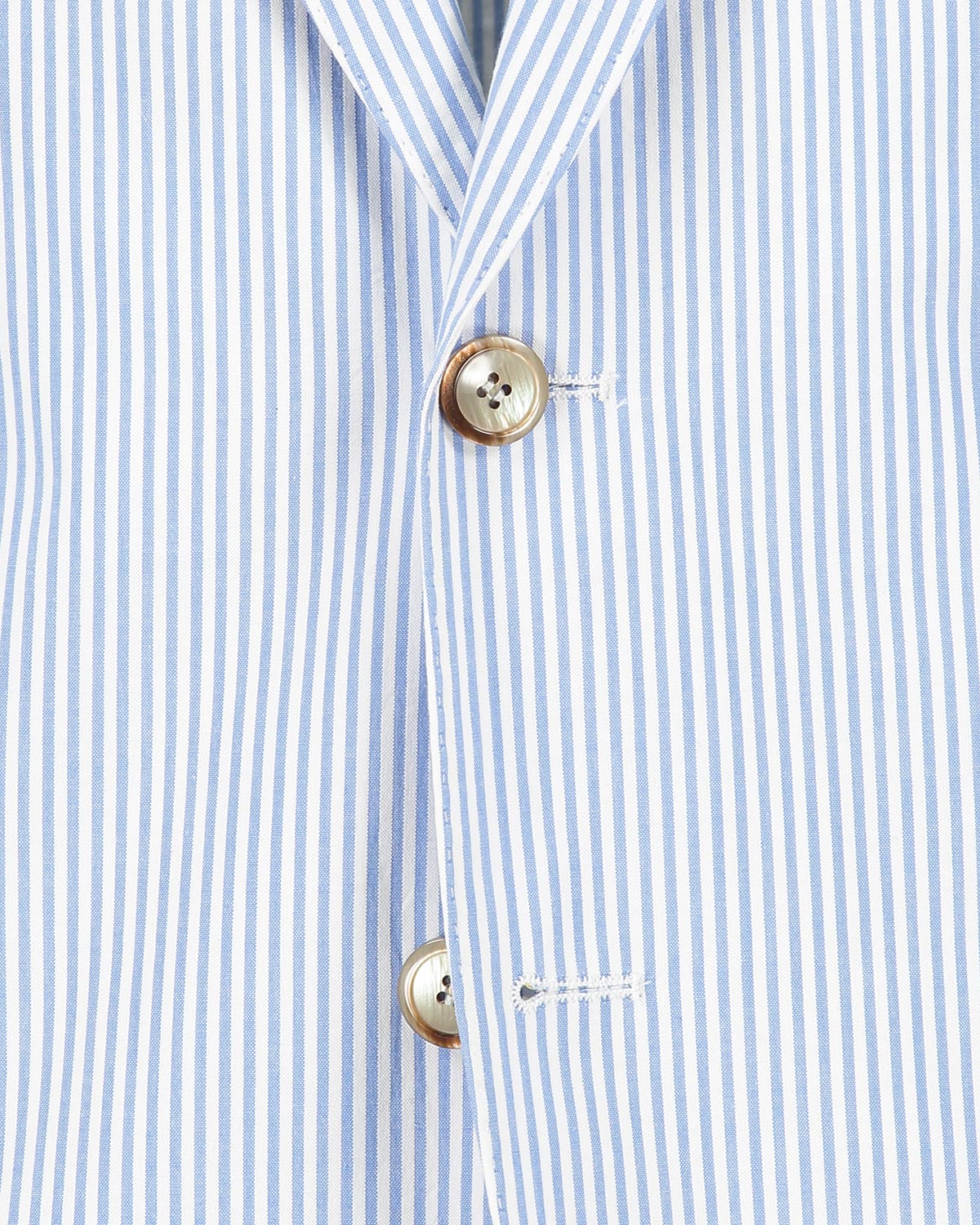 Ness Light Blue Striped Seersucker Jacket