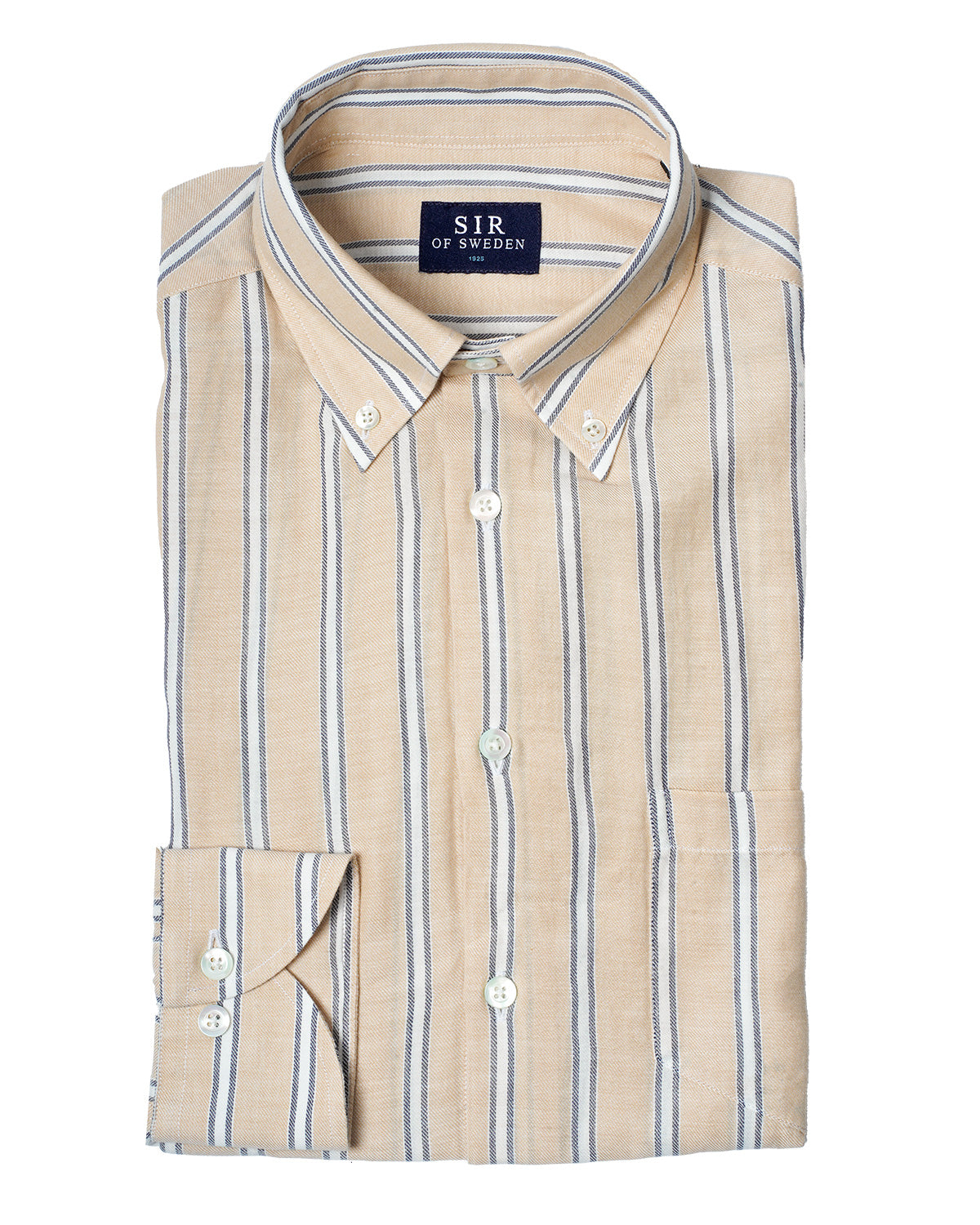 Jerry Beige Striped Shirt