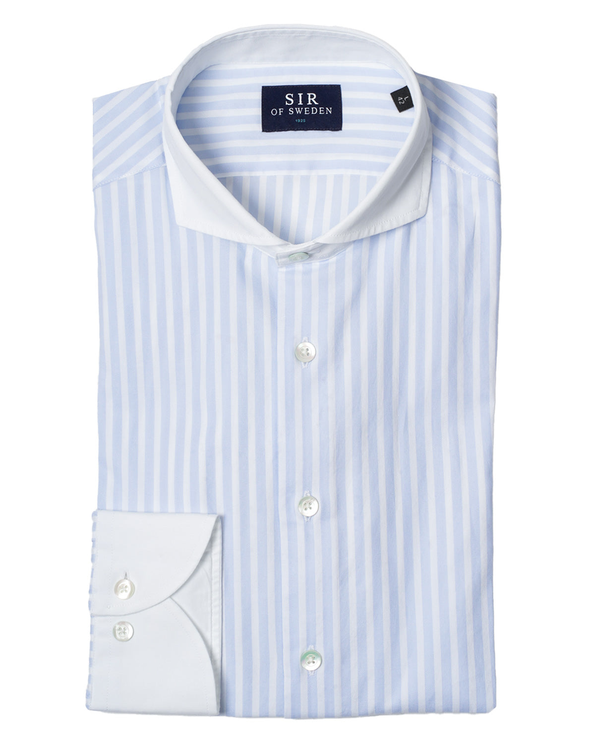 Agnelli Light Blue Striped Shirt