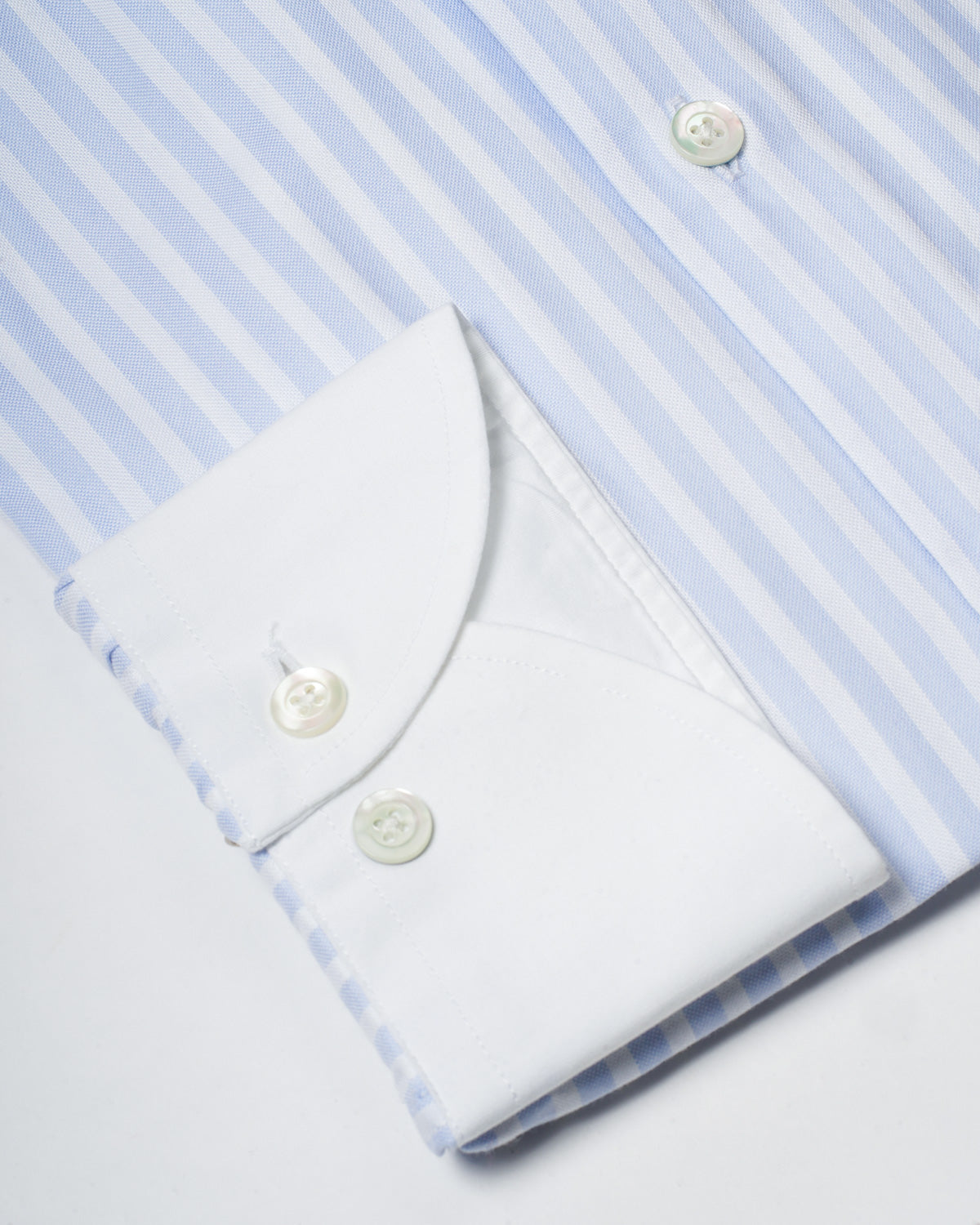 Agnelli Light Blue Striped Shirt
