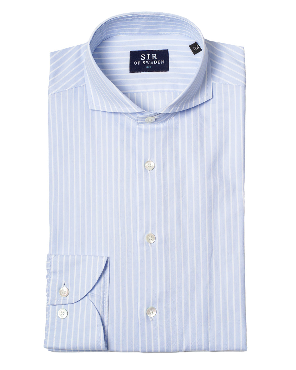 Agnelli Light Blue Striped Shirt