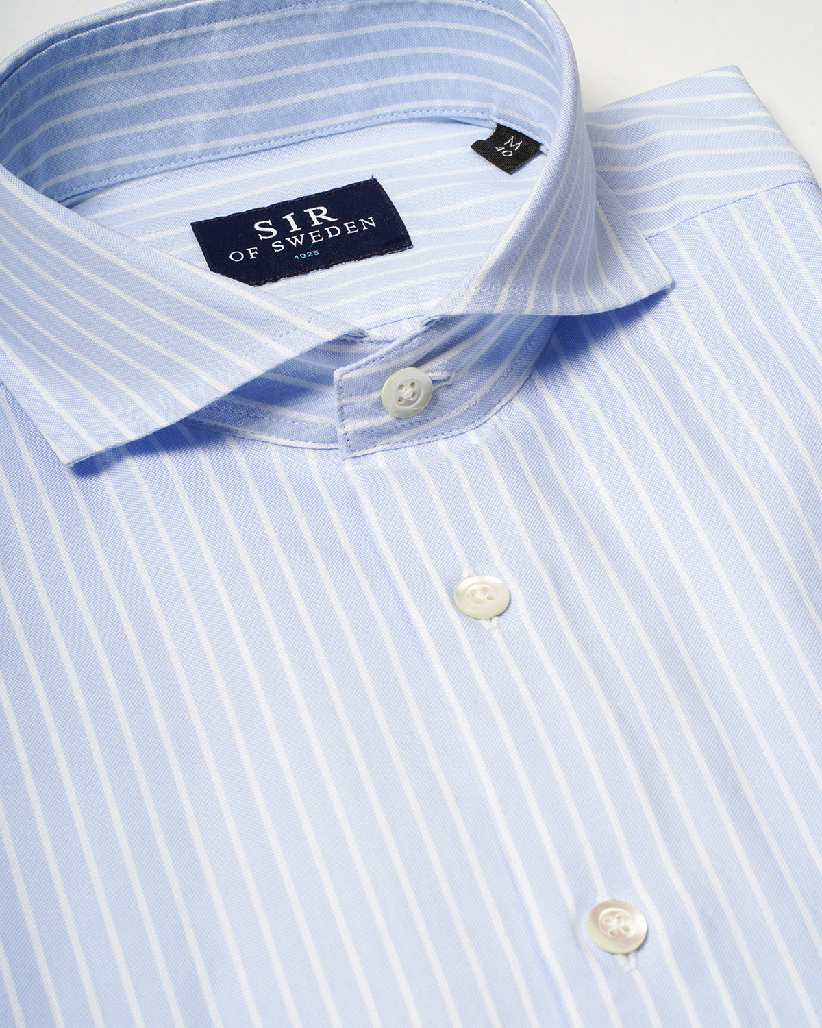 Agnelli Light Blue Striped Shirt