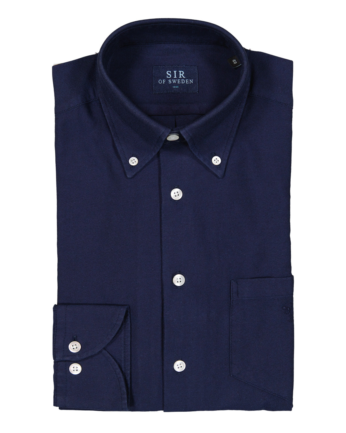 Jerry Navy Blue Oxford Shirt