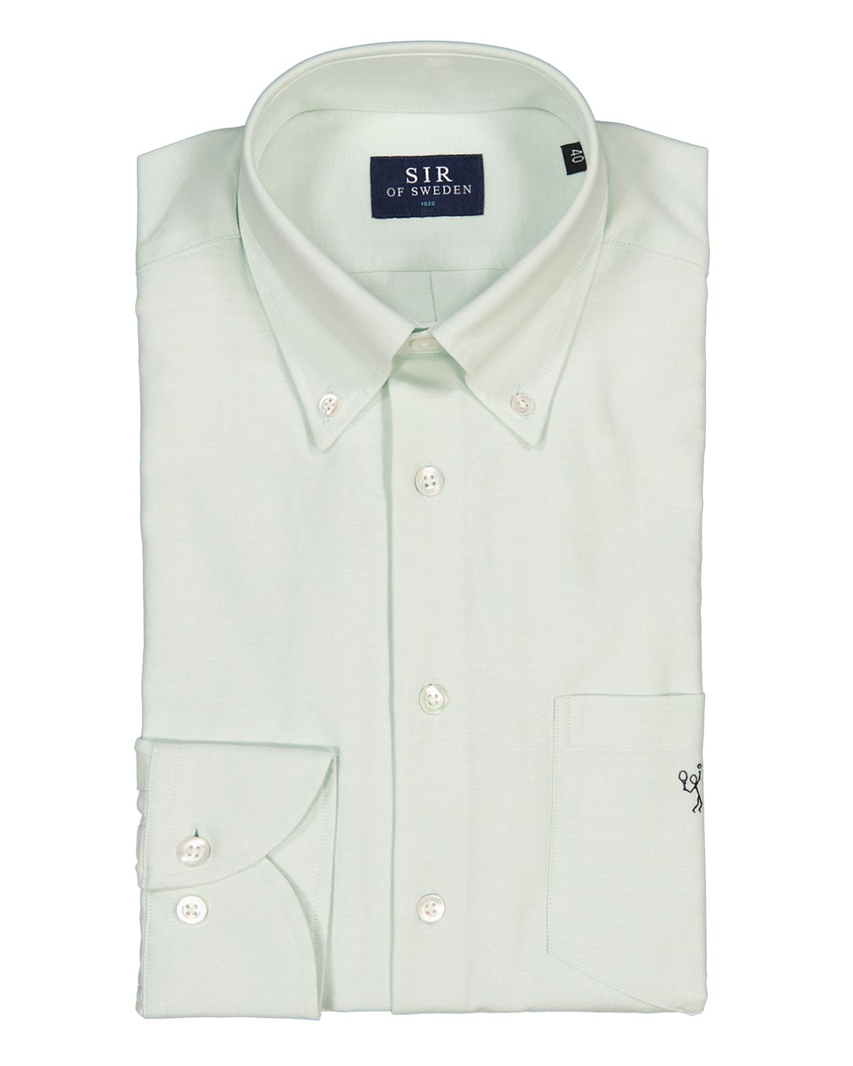 Jerry Light Green Oxfort Shirt