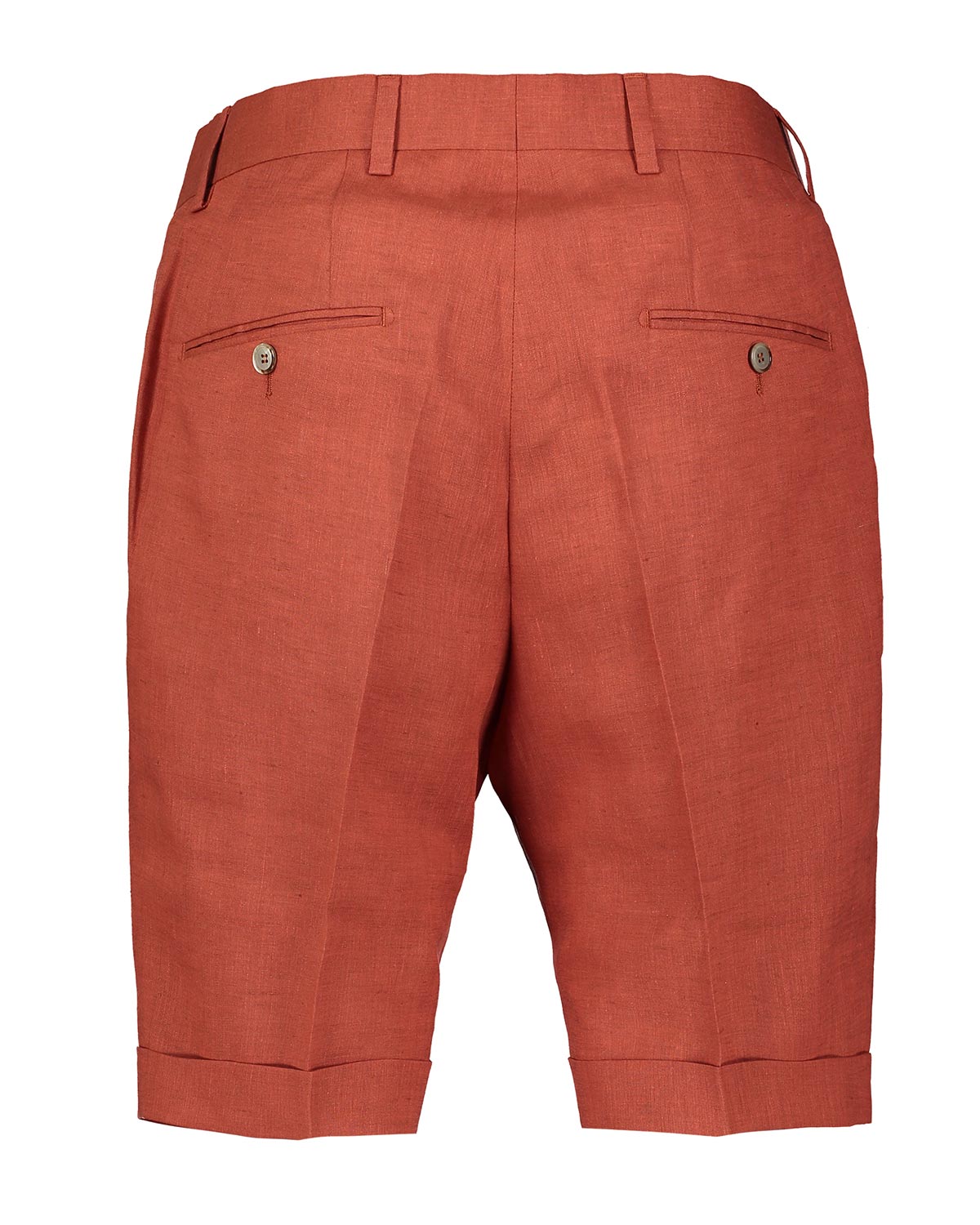 Charlie Rust Linen Shorts