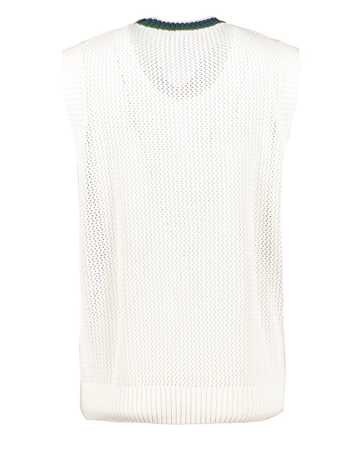 Slippy White Cricket Sleeveless Sweater
