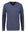 Blue sweater on a white background